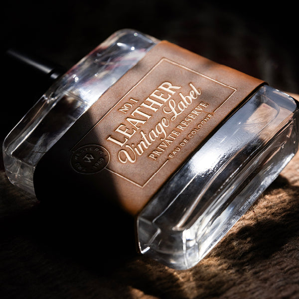 No. 1 Leather Vintage Label Private Reserve Cologne