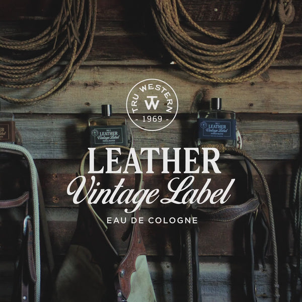 No. 2 Leather Vintage Label Small Batch Cologne