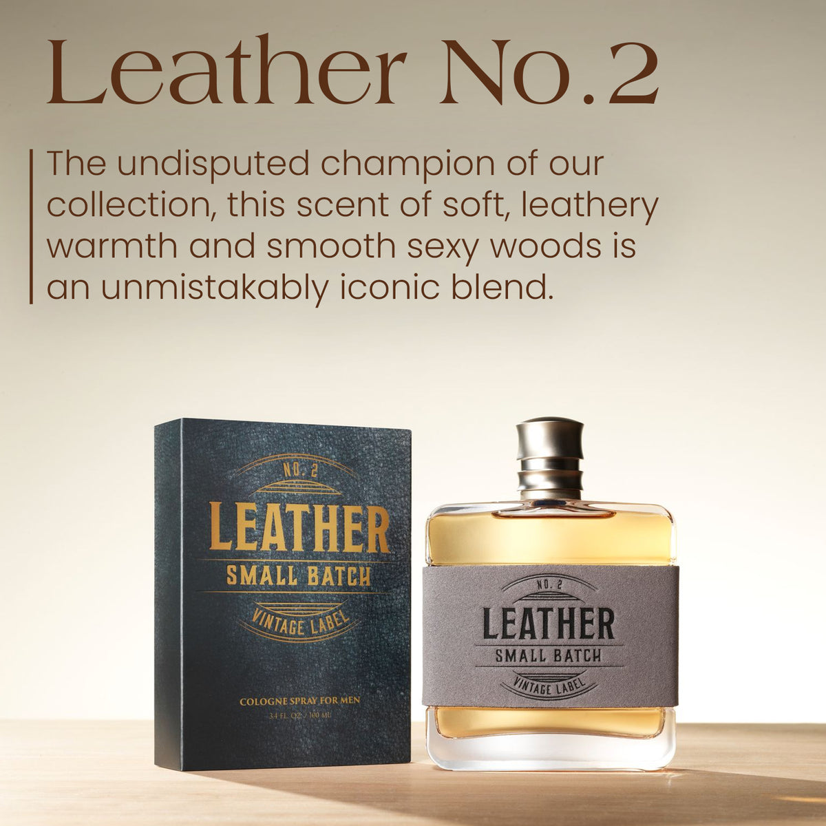 Leather Small Batch Cologne No. 2