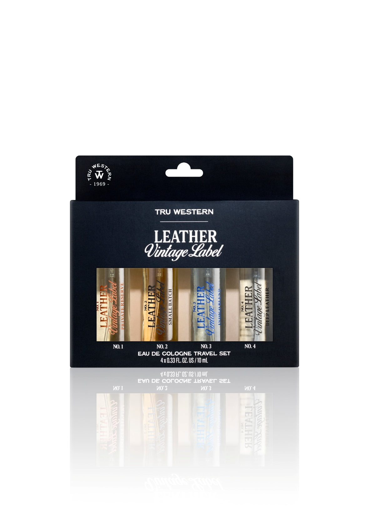Leather Vintage Label Travel Set