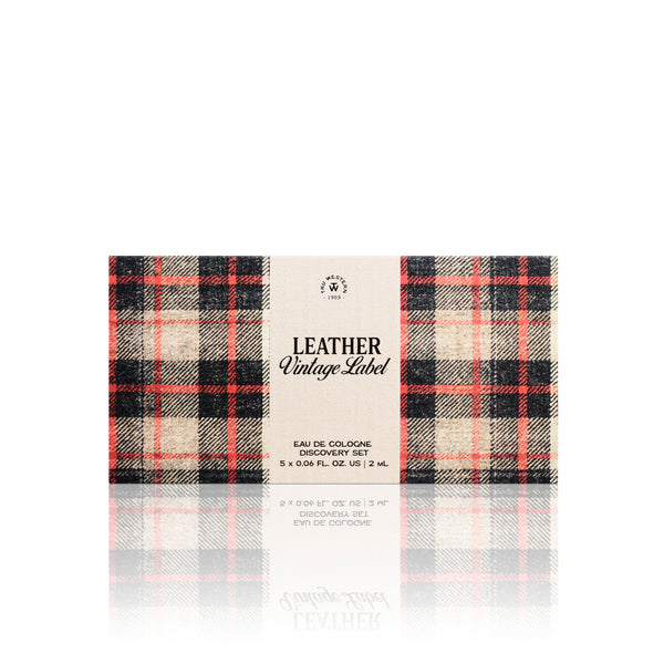 Leather Vintage Label Discovery Holiday Set