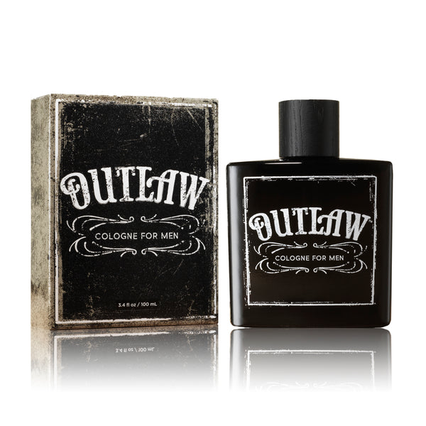 Outlaw Cologne Bottle with Packaging