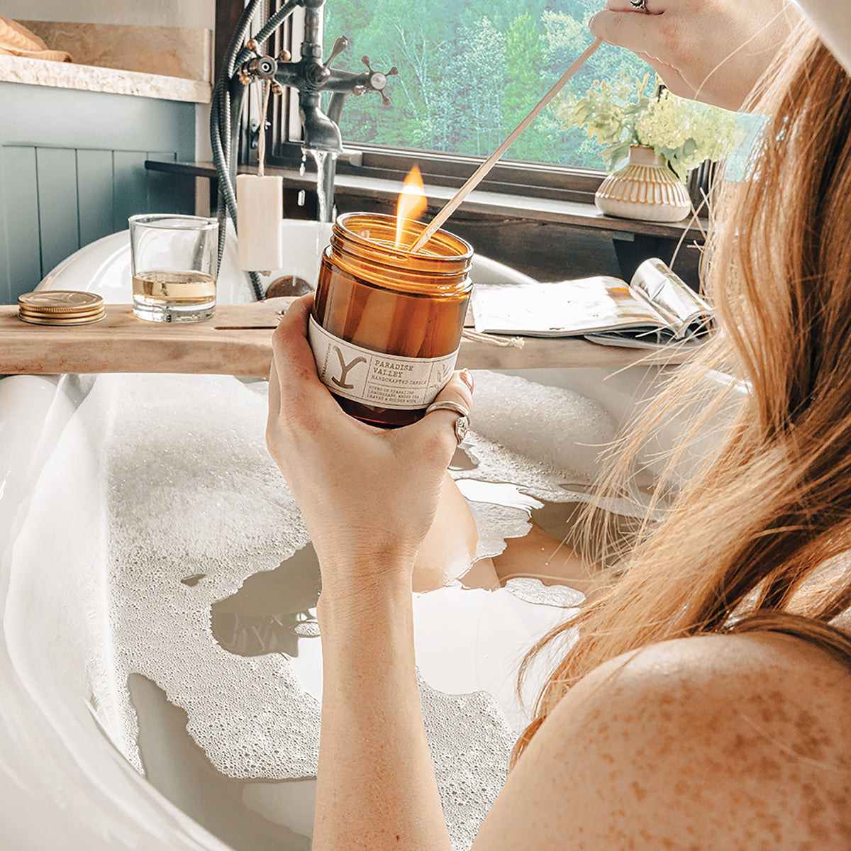 Yellowstone Paradise Valley Candle