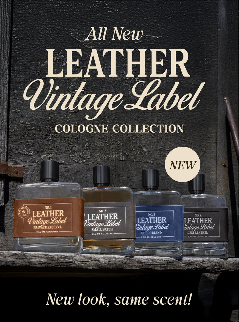 Leather Vintage Label