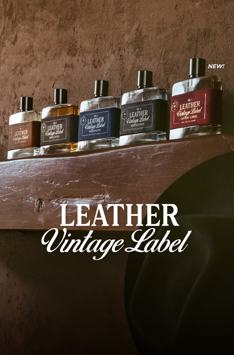 Leather Vintage Label