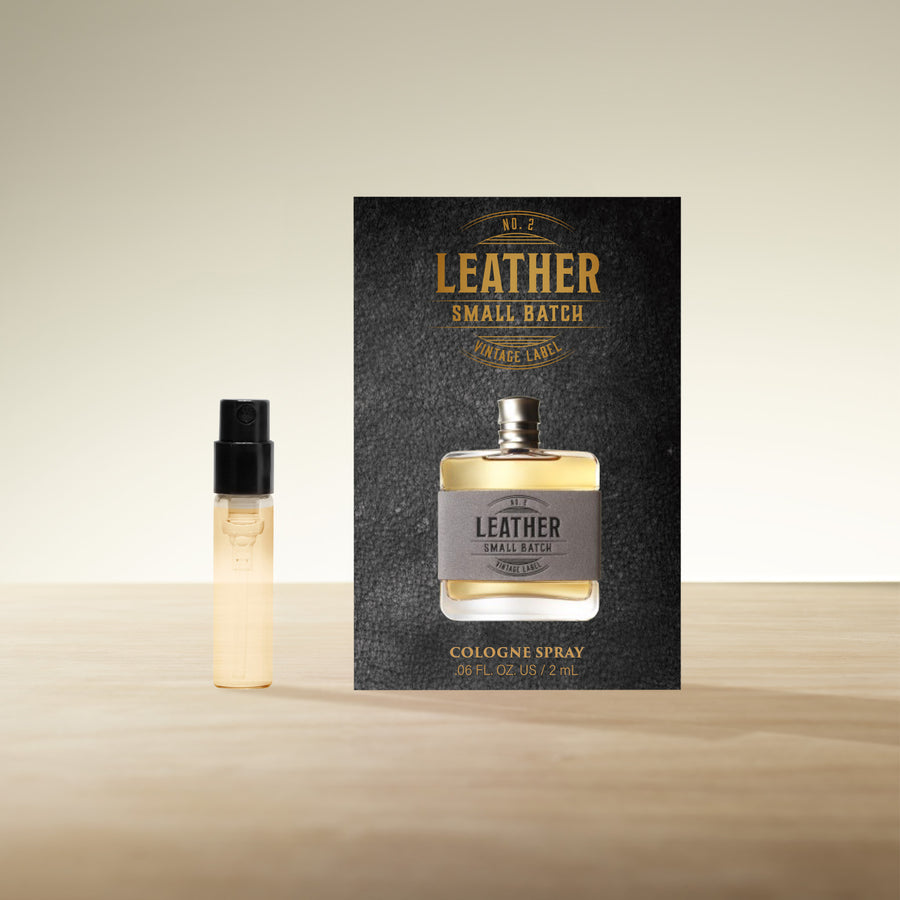 Leather Small Batch Cologne No. 2 2mL Sample
