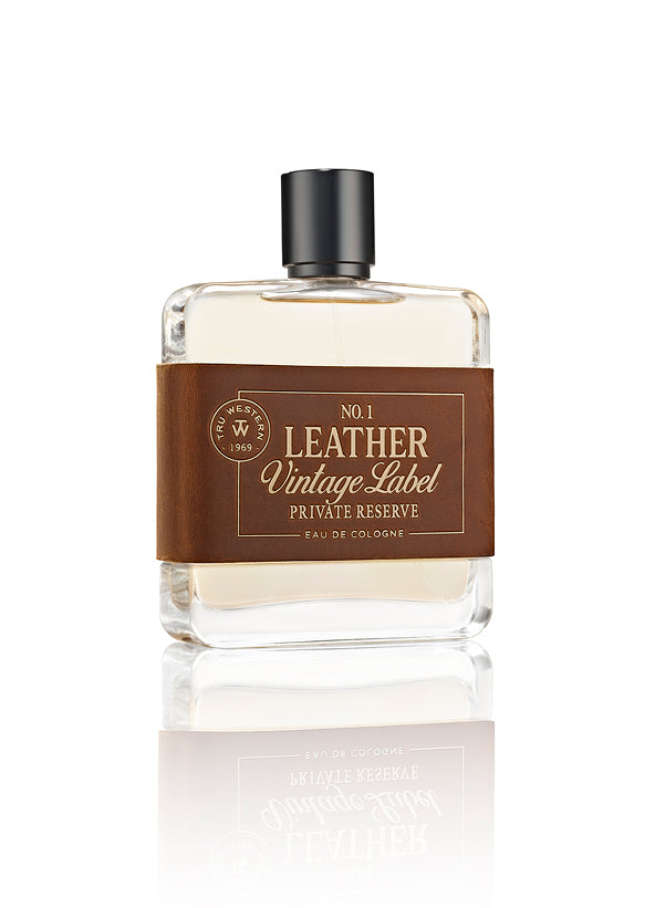 No. 1 Leather Vintage Label Private Reserve Cologne