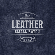 Leather Small Batch Indigo Blend No. 3