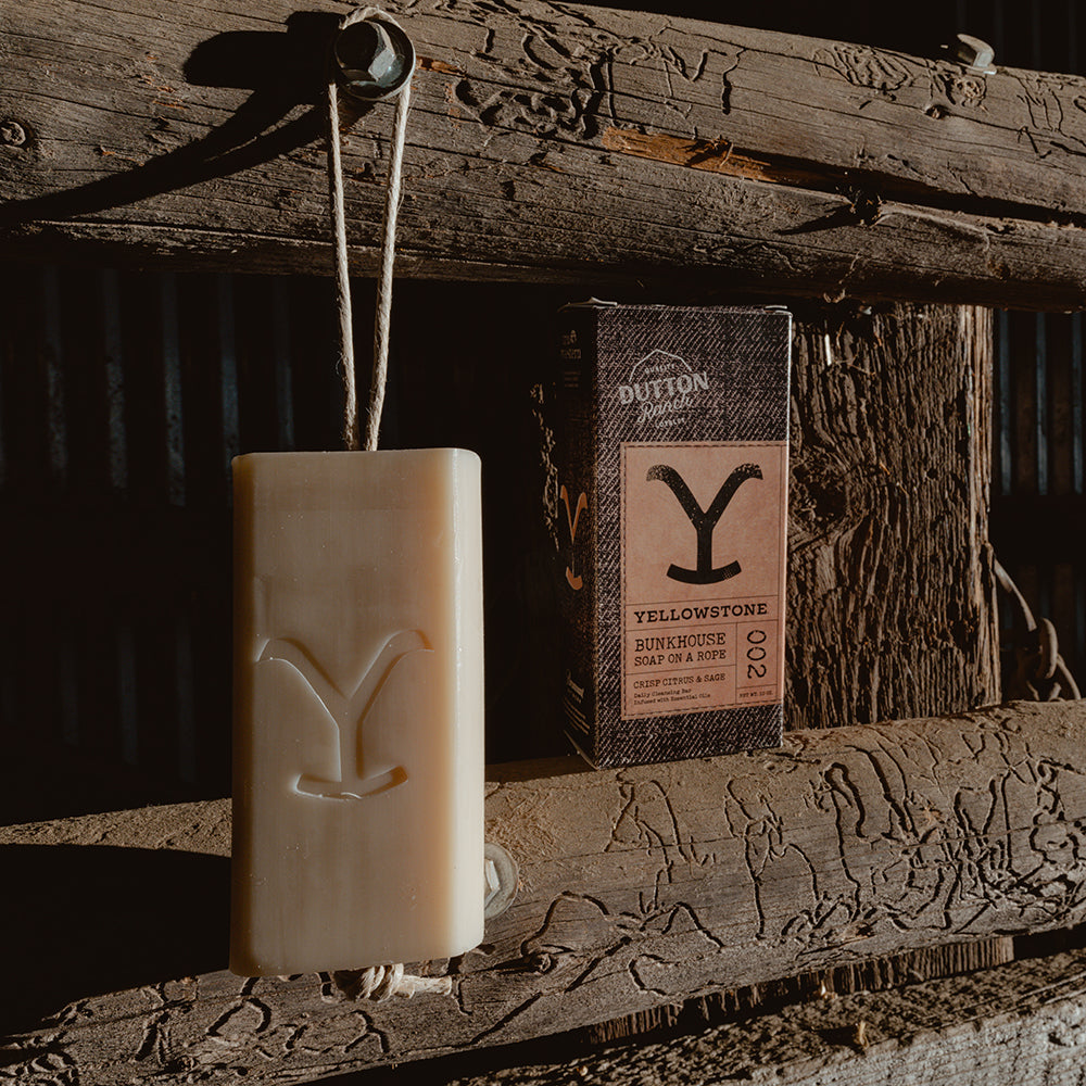 <i>Yellowstone</i> Bunkhouse<br>Soap on a Rope