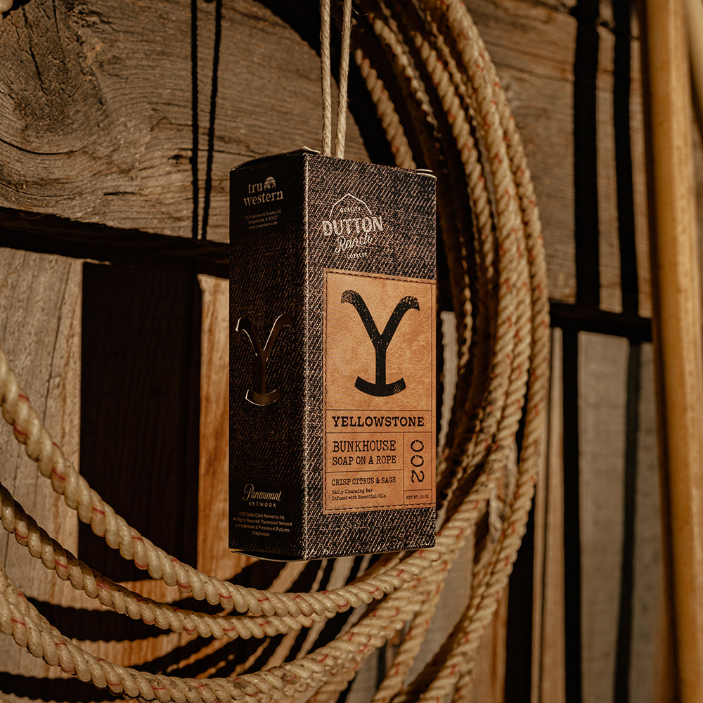 <i>Yellowstone</i> Bunkhouse<br>Soap on a Rope