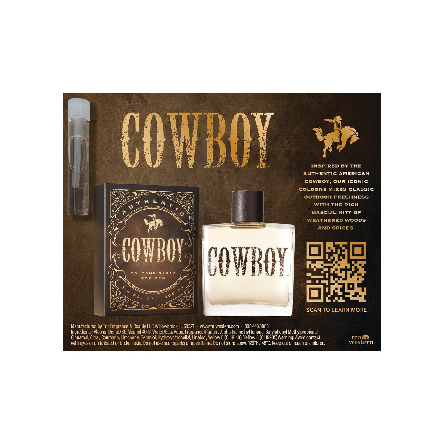 Cowboy Cologne Sample Size